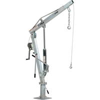 Winch Operated Truck Jib Crane, 500 lbs. (0.25 tons) Capacity, 99" Max. Clearance LU496 | Meunier Outillage Industriel