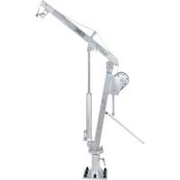 Winch Operated Truck Jib Crane, 1000 lbs. (0.5 tons) Capacity, 97" Max. Clearance Meunier Outillage Industriel