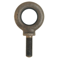 Eye Bolt, 54 mm Dia., 38 mm L, Uncoated Natural Finish, 2266 lbs. (1.133 tons) Capacity Meunier Outillage Industriel