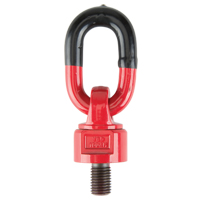 Anneaux de treuil de levage pivotant, M8, Longueur du filetage 18 mm, Acier alli&eacute; Meunier Outillage Industriel