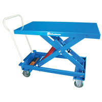 MobiLeveler<sup>®</sup> Mobile Self-Levelling Scissor Lift Work Table, 27-3/5" L x 17-4/5" W, Steel, 220 lbs. Capacity LV460 | Meunier Outillage Industriel
