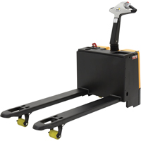 Fully Powered Electric Pallet Truck With  Scale, 3300 lbs. Cap., 48" L x 28.25" W LV535 | Meunier Outillage Industriel