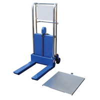 Hefti-Lift Load Stacker, Foot Pump Operated, 880 lbs. Capacity, 35" Max Lift Meunier Outillage Industriel