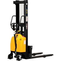 Gerbeur pour chariot &eacute;l&eacute;vateur, Fonctionnement &eacute;lectrique, Capacit&eacute; 2000 lb, Lev&eacute;e max 98" Meunier Outillage Industriel