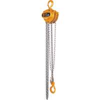Kito Manual Chain Hoist, 15' Lift, 2000 lbs. (1 tons) Capacity, Steel Chain LW420 | Meunier Outillage Industriel