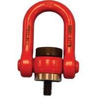 VQ Swivel Hoist Lifting Ring, M8, 12 mm Thread Length, Alloy Steel LW505 | Meunier Outillage Industriel