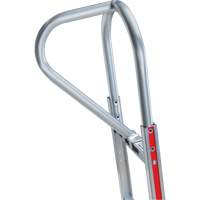 Knocked Down Hand Truck, P-Handle Handle, Aluminum, 52" Height, 500 lbs. Capacity Meunier Outillage Industriel