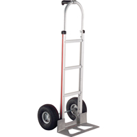 Knocked Down Hand Truck, Single Grip Handle, Aluminum, 52" Height, 500 lbs. Capacity Meunier Outillage Industriel