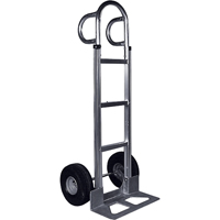 Knocked Down Hand Truck, P-Handle Handle, Aluminum, 52" Height, 500 lbs. Capacity Meunier Outillage Industriel