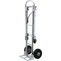 Diables transformables Gemini, Aluminium, Capacit&eacute; 1000 lb Meunier Outillage Industriel