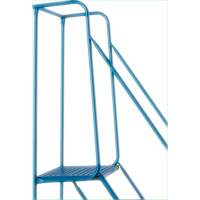 CSA-Certified Rolling Step Ladder with Locking Step, 8 Steps, 30" Step Width, 72" Platform Height, Steel Meunier Outillage Industriel