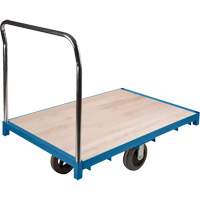 Heavy-Duty Platform Truck, 48" L x 24" W, 2000 lbs. Capacity, Rubber Casters Meunier Outillage Industriel