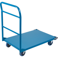 Shelf & Platform Truck, Steel, 24" W x 36" D x 40" H, 1300 lbs. Platform Capacity Meunier Outillage Industriel