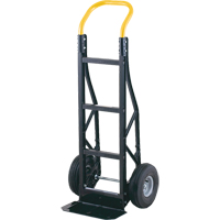 Lite Hand Truck, Continuous Handle, Nylon, 48" Height, 500 lbs. Capacity MD642 | Meunier Outillage Industriel