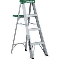 Commercial Duty Stepladders (2400 Series), 4', Aluminum, 225 lbs. Capacity, Type 2 Meunier Outillage Industriel