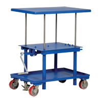 Hydraulic Lift Table, 24" L x 36" W, Steel, 2000 lbs. Capacity MF978 | Meunier Outillage Industriel