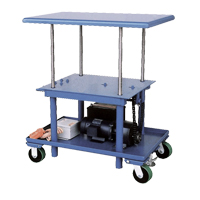 Post Lift Table, Steel, 36"L x 24"W, 2000 lbs. Capacity MF982 | Meunier Outillage Industriel