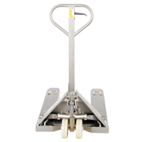 Pallet Truck, Stainless Steel, 48" L x 27" W, 5500 lbs. Capacity Meunier Outillage Industriel