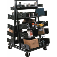 Adjust-A-Tray Trucks, 30" x 38" x 64", 2500 lbs. Capacity Meunier Outillage Industriel