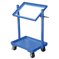 Chariot &agrave; cueillette, Acier, 30-11/16" la x 19-1/4" p, 2 tablettes, Capacit&eacute; 200 lb Meunier Outillage Industriel