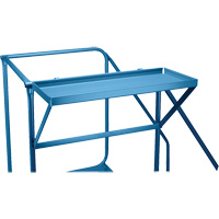 &eacute;chelles roulantes pour l'entretien et les m&eacute;caniciens, Acier, 4 Marches, Hauteur de la plateforme 38" Meunier Outillage Industriel