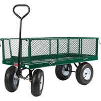 Wagons With Fold-Down Racks, 24" W x 48" L, 800 lbs. Capacity MH238 | Meunier Outillage Industriel