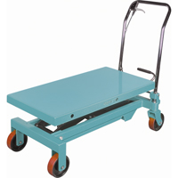 Heavy-Duty Hydraulic Scissor Lift Table, 39-3/8" L x 20-1/8" W, Steel, 1650 lbs. Capacity Meunier Outillage Industriel