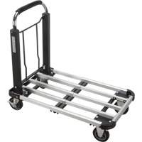 Foldable Platform Trucks, Aluminum, 300 lbs., 28" L x 16" W, 32" High Meunier Outillage Industriel