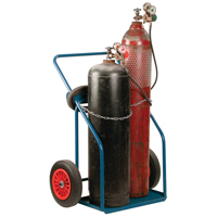 Chariots pour bouteilles de gaz, Roues Caoutchouc, Base de , 1000 lb Meunier Outillage Industriel