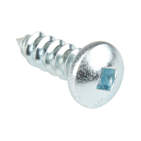 Tapping Screw Pan Head, #14 x 3/4" L, Zinc Plated Meunier Outillage Industriel