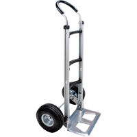 Knocked Down Hand Truck, Continuous Handle, Aluminum, 49-5/8" Height, 500 lbs. Capacity Meunier Outillage Industriel