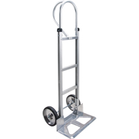 Knocked Down Hand Truck, P-Handle Handle, Aluminum, 52-1/8" Height, 500 lbs. Capacity Meunier Outillage Industriel