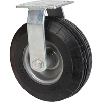 Roulettes anticrevaisons, Fixe, 8" (203,2 mm), Anticrevaison, 275 lb (125 kg) Meunier Outillage Industriel
