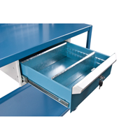 Chariots de service mobiles, 2 Tiers, 24" la x 57" h x 40" p, Capacit&eacute; 1200 lb Meunier Outillage Industriel