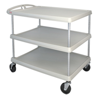 Chariot utilitaire myCart, 3 tiers, 26" x 36-7/8" x 36", Capacit&eacute; 500 lb Meunier Outillage Industriel
