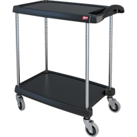 Chariot utilitaire myCart, 2 tiers, 16" x 35-1/2" x 27", Capacit&eacute; 300 lb Meunier Outillage Industriel