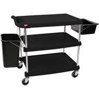 Chariot utilitaire myCart, 3 tiers, 20" x 35-1/2" x 30", Capacit&eacute; 400 lb Meunier Outillage Industriel