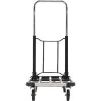 Fold-Up Platform Truck, Stainless Steel, 300 lbs., 28" L x 16" W, 33-1/2" High Meunier Outillage Industriel