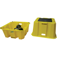 Nestable Industrial Step Stools, 25" x 25" x 10-1/2" High Meunier Outillage Industriel