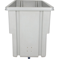 Tilt Truck, Polyethylene, 0.625 cu. yd., 500 lbs. Load Capacity Meunier Outillage Industriel