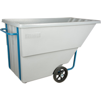 Tilt Truck, Polyethylene, 1.1 cu. yd., 1250 lbs. Load Capacity Meunier Outillage Industriel