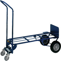 Deluxe Industrial Convertible Hand Truck, Steel, 1000 lbs. Capacity Meunier Outillage Industriel