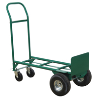 Greenline Economical Convertible Hand Truck, Steel, 600 lbs. Capacity Meunier Outillage Industriel