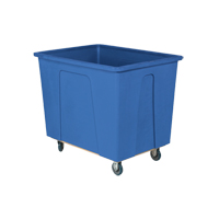 Box Truck, Polyethylene, 46" L x 34" W x 40" H, 25 cu. Ft. Volume, 600 lbs. Capacity Meunier Outillage Industriel