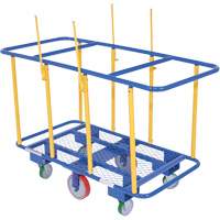 Horizontal Panel Cart, 63-7/16" x 28-1/2" x 40-15/16", 2000 lbs. Capacity Meunier Outillage Industriel