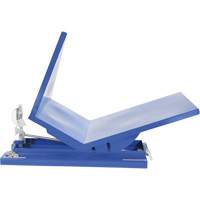 Open Sided Hopper, Steel, 1 cu.yd., Blue MP120 | Meunier Outillage Industriel
