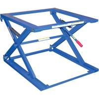 Adjustable Pallet Stand, 42-1/2" L x 40" W, 5000 lbs. Cap. MP132 | Meunier Outillage Industriel