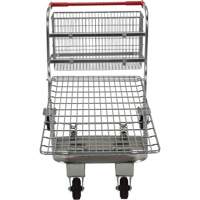 Chariot en treillis emboîtable, Acier, 28-3/4" x 37-1/16" x 59-5/8", Capacit&eacute; 275 lb Meunier Outillage Industriel