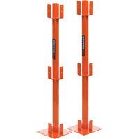 ProGuards Temporary Guard Rail Posts, 8" W x 39" H, Orange Meunier Outillage Industriel