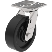 21 Series Medium-Duty Caster, Swivel, 6" (152.4 mm), Phenolic, 1200 lbs. (544.3 kg.) Meunier Outillage Industriel